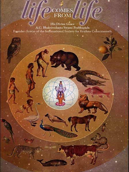 Life Comes From Life By A.C. Bhaktivedanta Swami Prabhupada / Iskcon ( Bhakti Vedanta Trust ) Paperback , English ,