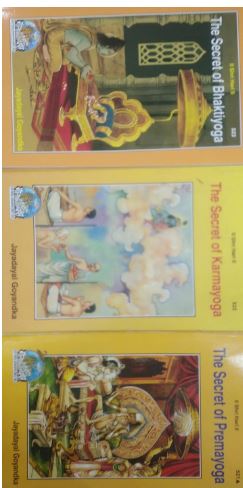 Combo of 4 Books : Secart of Karamyog , Bhaktiyog and Preamyog , Jnana Yoga By Gita Press Code = 520 , 521 , 522 , 523