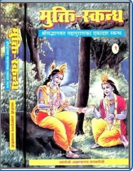 Mukti Skand मुक्ति स्कन्ध (संस्कृत एवं हिंदी अनुवाद): Mukti Skandha Detailed Discourses on The Eleventh Canto of The Bhagavat Purana (Set of 2 Volumes) by Sat Sahitya Prakashan