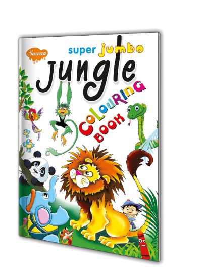 Jungle Colouring Book By Manoj Publications