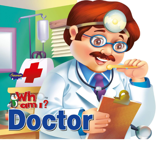 Who I Am Doctor By Manoj Publication ( Die Cutting Book / Childern Short Stories Book )