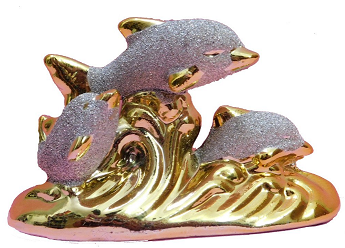 Home Decor Dolphin Family Showpiece/Gift Item